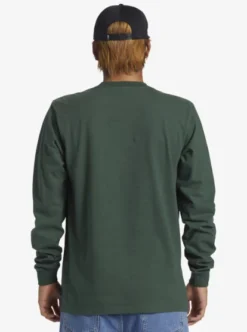 Quiksilver Mens Bio Hazard Long Sleeve T-Shirt -Sunny Fit Wear aqyzt09549 quiksilverw grt0 bck1