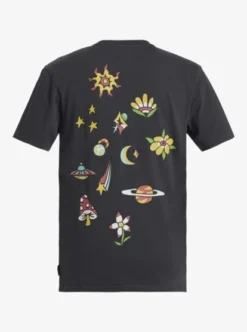 Quiksilver Mens Spaceman T-Shirt -Sunny Fit Wear aqyzt09554 quiksilverv kta0 bck1
