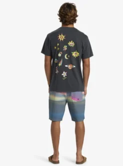 Quiksilver Mens Spaceman T-Shirt -Sunny Fit Wear aqyzt09554 quiksilverw kta0 bck1