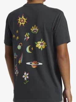 Quiksilver Mens Spaceman T-Shirt -Sunny Fit Wear aqyzt09554 quiksilverw kta0 frt3