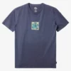 Quiksilver Mens Hibiscus T-Shirt