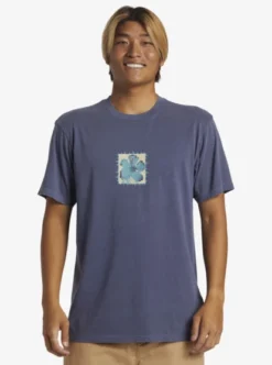 Quiksilver Mens Hibiscus T-Shirt -Sunny Fit Wear aqyzt09555 quiksilverw bqy0 frt1