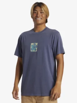 Quiksilver Mens Hibiscus T-Shirt -Sunny Fit Wear aqyzt09555 quiksilverw bqy0 frt2