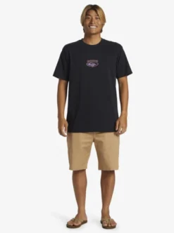 Quiksilver Mens Thorn Oval T-Shirt -Sunny Fit Wear aqyzt09561 quiksilverw kvj0 frt9