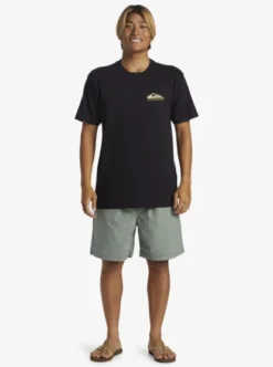 Quiksilver Mens Step Up T-Shirt -Sunny Fit Wear aqyzt09563 quiksilverw kvj0 frt9