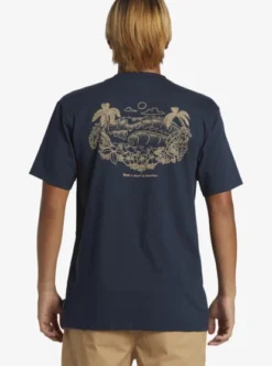 Quiksilver Mens Tropical Horizon T-Shirt -Sunny Fit Wear aqyzt09564 quiksilverw ktp0 bck1