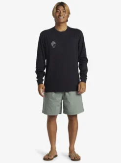 Quiksilver Mens Alex Kopps Can Long Sleeve T-Shirt -Sunny Fit Wear aqyzt09597 quiksilverw kvj0 frt9