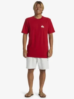 Quiksilver Mens QS Petroglyph T-Shirt -Sunny Fit Wear aqyzt09604 quiksilverw rzm0 frt9