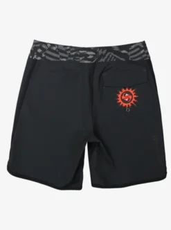Quiksilver Boys 8-16 Surfsilk Radical Scallop 16" Board Shorts -Sunny Fit Wear eqbbs03657 quiksilverf kvj8 bck1