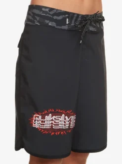 Quiksilver Boys 8-16 Surfsilk Radical Scallop 16" Board Shorts -Sunny Fit Wear eqbbs03657 quiksilverw kvj8 frt2