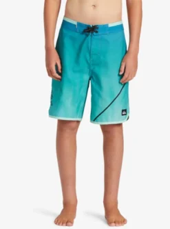 Quiksilver Boys 8-16 Everyday New Wave 17" Boardshorts -Sunny Fit Wear eqbbs03664 quiksilverw bgm9 frt1