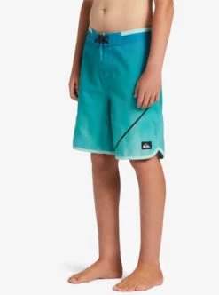 Quiksilver Boys 8-16 Everyday New Wave 17" Boardshorts -Sunny Fit Wear eqbbs03664 quiksilverw bgm9 frt2