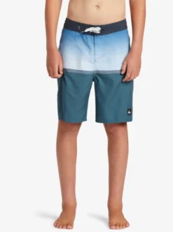 Quiksilver Boys 8-16 Everyday Division 17" Board Shorts -Sunny Fit Wear eqbbs03689 quiksilverw bmq9 frt1