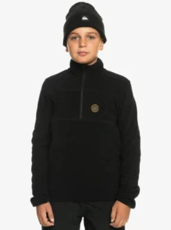 Quiksilver Boys 8-16 AkerTechnical Half-Zip Fleece -Sunny Fit Wear eqbft03862 quiksilverw kvj0 frt1