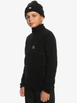 Quiksilver Boys 8-16 AkerTechnical Half-Zip Fleece -Sunny Fit Wear eqbft03862 quiksilverw kvj0 frt2