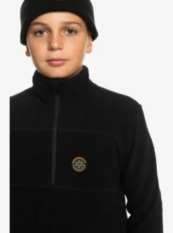 Quiksilver Boys 8-16 AkerTechnical Half-Zip Fleece -Sunny Fit Wear eqbft03862 quiksilverw kvj0 frt3