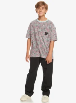Quiksilver Boys 8-16 Radical All-overT-Shirt -Sunny Fit Wear eqbkt03331 quiksilverw png6 frt9
