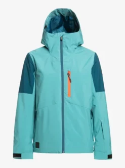 Quiksilver Boys Travis Rice Technical Snow Jacket -Sunny Fit Wear eqbtj03160 quiksilverv blz0 frt1