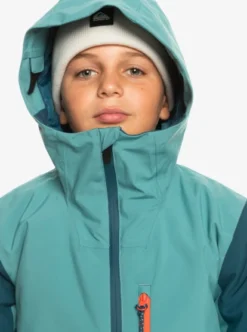 Quiksilver Boys Travis Rice Technical Snow Jacket -Sunny Fit Wear eqbtj03160 quiksilverw blz0 frt3