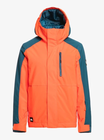 Quiksilver Boys 4-16 Mission Block Technical Snow Jacket 11 Quiksilver Boys 4-16 Mission Block Technical Snow Jacket - Image 11