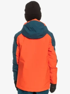 Quiksilver Boys 4-16 Mission Block Technical Snow Jacket 21 Quiksilver Boys 4-16 Mission Block Technical Snow Jacket -Sunny Fit Wear eqbtj03180 quiksilverw nnk0 bck1