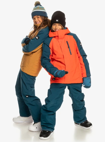 Quiksilver Boys 4-16 Mission Block Technical Snow Jacket 9 Quiksilver Boys 4-16 Mission Block Technical Snow Jacket - Image 9