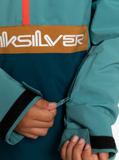 Quiksilver Boys 8-16 SteezeTechnical Snow Jacket 4 Quiksilver Boys 8-16 SteezeTechnical Snow Jacket - Image 4