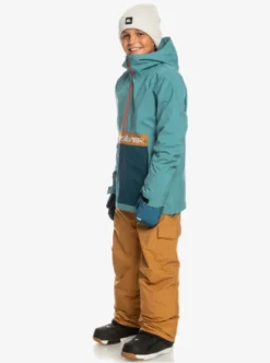 Quiksilver Boys 8-16 SteezeTechnical Snow Jacket 17 Quiksilver Boys 8-16 SteezeTechnical Snow Jacket -Sunny Fit Wear eqbtj03181 quiksilverw blz0 frt9