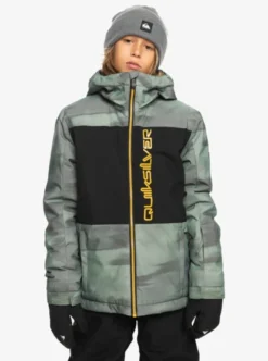 Quiksilver Boys 4-16 Side Hit Technical Snow Jacket