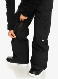 Quiksilver Boys 8-16 Mash UpTechnical Snow Bib Pants -Sunny Fit Wear eqbtp03049 quiksilverw kvj0 frt4