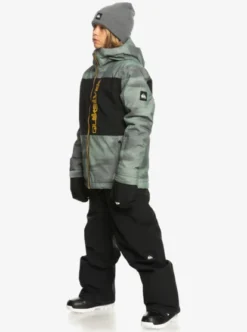 Quiksilver Boys 8-16 Mash UpTechnical Snow Bib Pants -Sunny Fit Wear eqbtp03049 quiksilverw kvj0 frt9