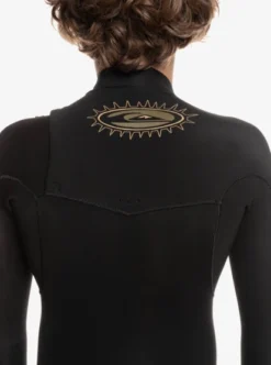 Quiksilver Boys 3/2mm Everyday Sessions Chest Zip Wetsuit -Sunny Fit Wear eqbw103096 quiksilverw kvj0 bck2