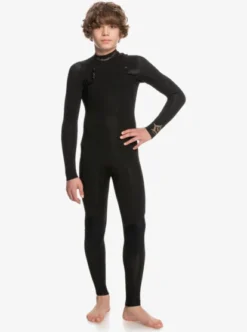 Quiksilver Boys 3/2mm Everyday Sessions Chest Zip Wetsuit