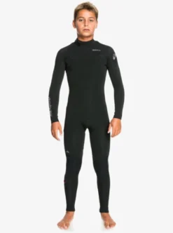 Quiksilver Boys 8-16 3/2mm Everyday Sessions Back Zip Wetsuit