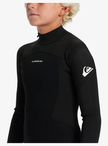 Quiksilver Boys 6-16 4/3mm Prologue Back Zip Wetsuit 3 Quiksilver Boys 6-16 4/3mm Prologue Back Zip Wetsuit - Image 3