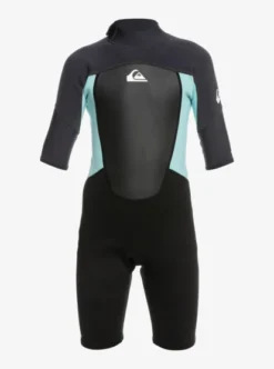 Quiksilver Boys 8-16 2/2mm Prologue Short Sleeve Back Zip Springsuit -Sunny Fit Wear eqbw503021 quiksilverv xkkb frt1