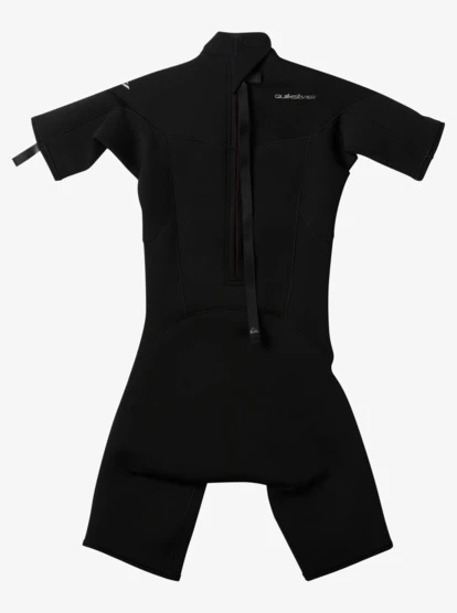 Quiksilver Boys 2/2mm Everyday Sessions Short Sleeve Back Zip Springsuit 2 Quiksilver Boys 2/2mm Everyday Sessions Short Sleeve Back Zip Springsuit - Image 2