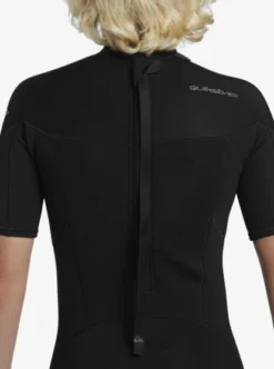 Quiksilver Boys 2/2mm Everyday Sessions Short Sleeve Back Zip Springsuit 13 Quiksilver Boys 2/2mm Everyday Sessions Short Sleeve Back Zip Springsuit -Sunny Fit Wear eqbw503023 quiksilverw kvd0 dtl2