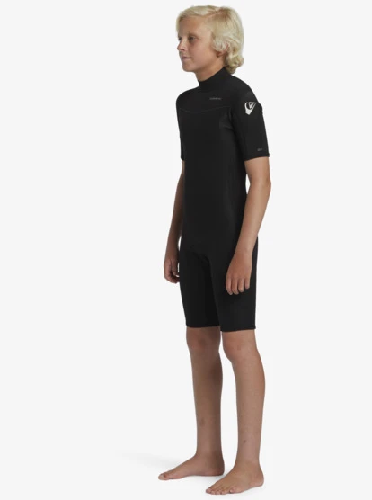Quiksilver Boys 2/2mm Everyday Sessions Short Sleeve Back Zip Springsuit 5 Quiksilver Boys 2/2mm Everyday Sessions Short Sleeve Back Zip Springsuit - Image 5