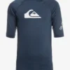 Quiksilver Boys 8-16 All Time Short Sleeve UPF 50 Rash Vest