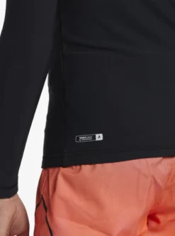 Quiksilver Boys 8-16 Heater Long Sleeve UPF 50 Rash Vest -Sunny Fit Wear eqbwr03189 quiksilverw kvj0 dtl2