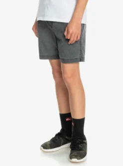 Quiksilver Boys 8-16 Taxer Elasticated Shorts -Sunny Fit Wear eqbws03330 quiksilverw kvj0 frt2