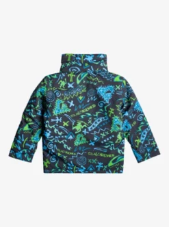 Quiksilver Boys 2-7 Little Mission Snow Jacket -Sunny Fit Wear eqktj03013 quiksilverf kvj7 bck2