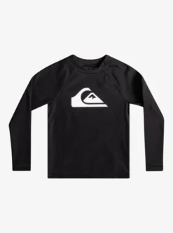 Quiksilver Boys 2-7 Heater Long Sleeve UPF 50 Rash Vest