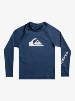 Quiksilver Boys 2-7 All Time Long Sleeve UPF 50 Rash Vest