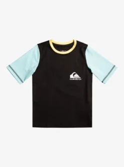Quiksilver Boys 2-7 Heats Omni Short Sleeve Rash Vwst