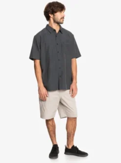 Quiksilver Mens Waterman Centinela Premium Anti-Wrinkle Shirt -Sunny Fit Wear eqmwt03150 quiksilverw kvj1 frt9
