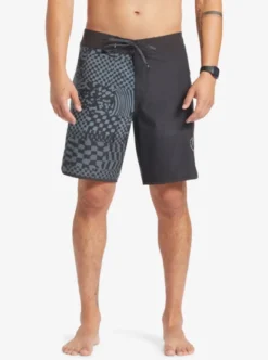 Quiksilver Mens Highlite Scallop 19" Board Shorts -Sunny Fit Wear eqybs04761 quiksilverw kta9 frt1