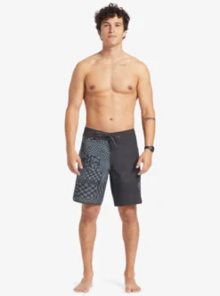 Quiksilver Mens Highlite Scallop 19" Board Shorts -Sunny Fit Wear eqybs04761 quiksilverw kta9 frt9