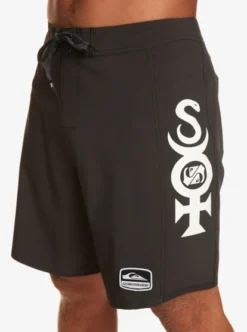 Quiksilver Mens Surfsilk Arch Sof 18" Board Shorts -Sunny Fit Wear eqybs04828 quiksilverw kta8 frt2